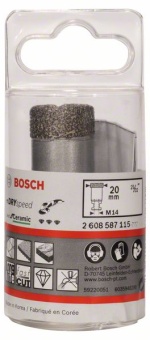 Алмазные свёрла Dry Speed Best for Ceramic для сухого сверления 20 x 35 mm 2608587115